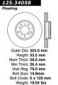 StopTech - Premium High-Carbon Rotor - StopTech 125.34058