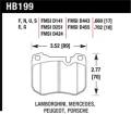 NASA 944 Spec Front Brake Pads - NPS944F