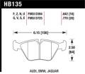 Hawk Performance - Disc Brake Pad - Hawk Performance HB135G.770