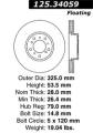 StopTech - Premium High-Carbon Rotor - StopTech 125.34059