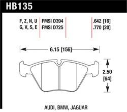 Hawk Performance - Disc Brake Pad - Hawk Performance HB135F.770 - Image 1