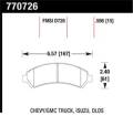 Premium OES Disc Brake Pads - Hawk Performance 770726