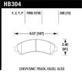 Disc Brake Pad - Hawk Performance HB304P.598