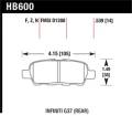 Disc Brake Pad - Hawk Performance HB600N.539