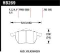 Disc Brake Pad - Hawk Performance HB269V.763