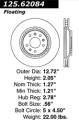 Premium High-Carbon Rotor - StopTech 125.62084