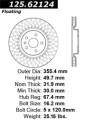 Premium High-Carbon Rotor - StopTech 125.62124