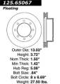 Premium High-Carbon Rotor - StopTech 125.65067