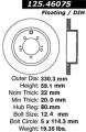 Premium High-Carbon Rotor - StopTech 125.46075