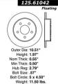 Premium High-Carbon Rotor - StopTech 125.61042