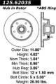 Premium High-Carbon Rotor - StopTech 125.62035