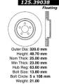 Premium High-Carbon Rotor - StopTech 125.39038