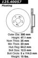 Premium High-Carbon Rotor - StopTech 125.40057