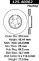 Premium High-Carbon Rotor - StopTech 125.40062