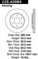 Premium High-Carbon Rotor - StopTech 125.42084