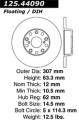Premium High-Carbon Rotor - StopTech 125.44090