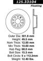 Premium High-Carbon Rotor - StopTech 125.33104