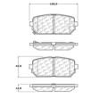 Disc Brake Pad - StopTech 105.12960