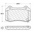 Disc Brake Pad - StopTech 104.10530