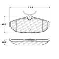 Disc Brake Pad - StopTech 105.10820