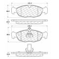 Disc Brake Pad - StopTech 105.06881