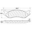 Disc Brake Pad - StopTech 105.07020