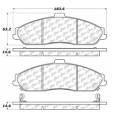 Disc Brake Pad - StopTech 105.07310