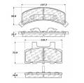 Disc Brake Pad - StopTech 106.03680