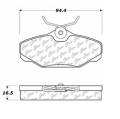 Disc Brake Pad - StopTech 105.06100