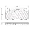 Disc Brake Pad - StopTech 105.12230