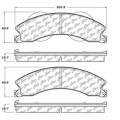 Disc Brake Pad - StopTech 105.14110
