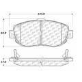 Disc Brake Pad - StopTech 105.06190
