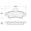 Disc Brake Pad - StopTech 104.06610