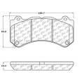 Disc Brake Pad - StopTech 104.14050
