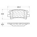 Disc Brake Pad - StopTech 105.09960
