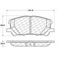 Disc Brake Pad - StopTech 105.10050