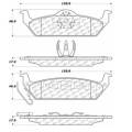 Disc Brake Pad - StopTech 105.10120