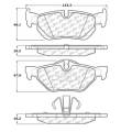 Disc Brake Pad - StopTech 104.12670