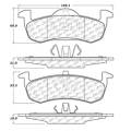 Disc Brake Pad - StopTech 104.12790