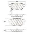 Disc Brake Pad - StopTech 105.13540