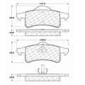 Disc Brake Pad - StopTech 104.07910