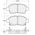 Disc Brake Pad - StopTech 104.08220