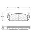 Disc Brake Pad - StopTech 105.04580