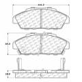 Disc Brake Pad - StopTech 105.04960