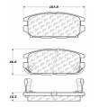 Disc Brake Pad - StopTech 105.05320