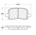 Disc Brake Pad - StopTech 105.07410