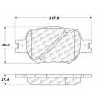 Disc Brake Pad - StopTech 105.08170
