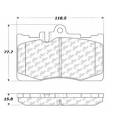 Disc Brake Pad - StopTech 105.08700