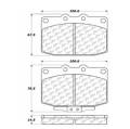 Disc Brake Pad - StopTech 106.03310