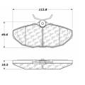 Disc Brake Pad - StopTech 105.09440